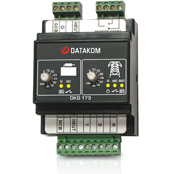 DKG-173 Din Rail Mounted ATS Controller